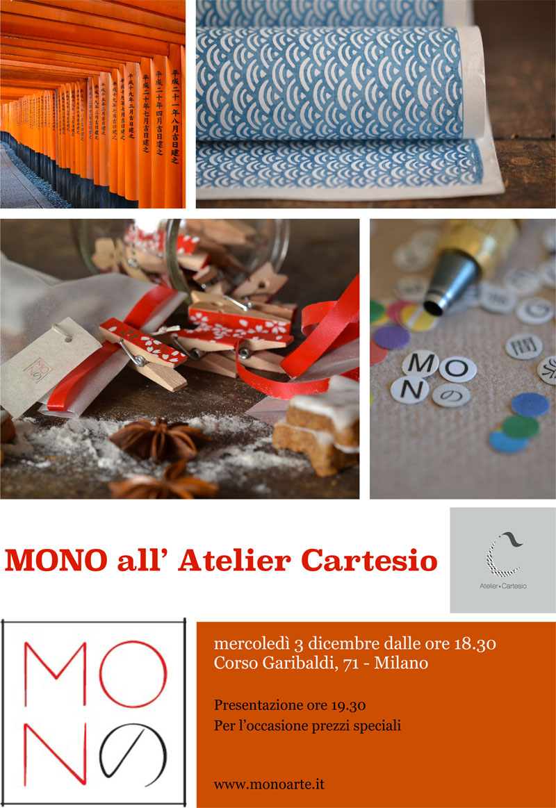 poster MONO all'Atelier Cartesio